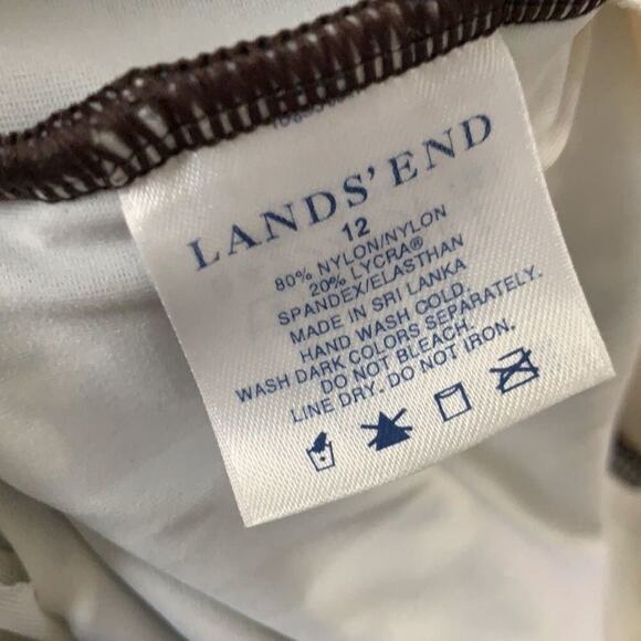 LANDS’END ONEPIECE SWIMSUIT SIZE 12 - Picture 5 of 6